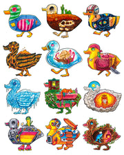 Duckies 2-Pack Giclée Prints