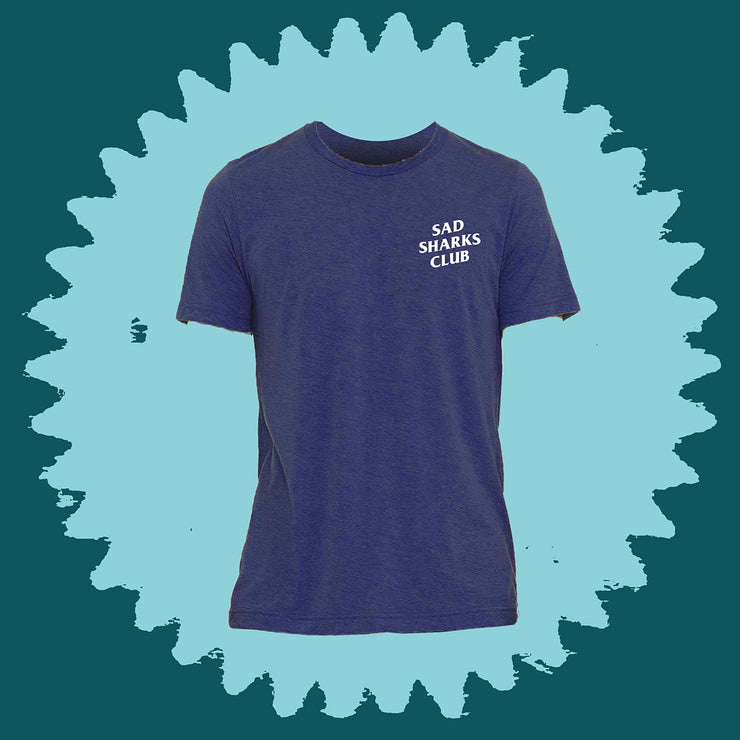 Sad Sharks Club Vintage T-Shirt